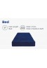 Nudge Sofa Cum Bed Doted Blue Fabric Washable Cover- Dot Blue | 3ft X 6 Ft